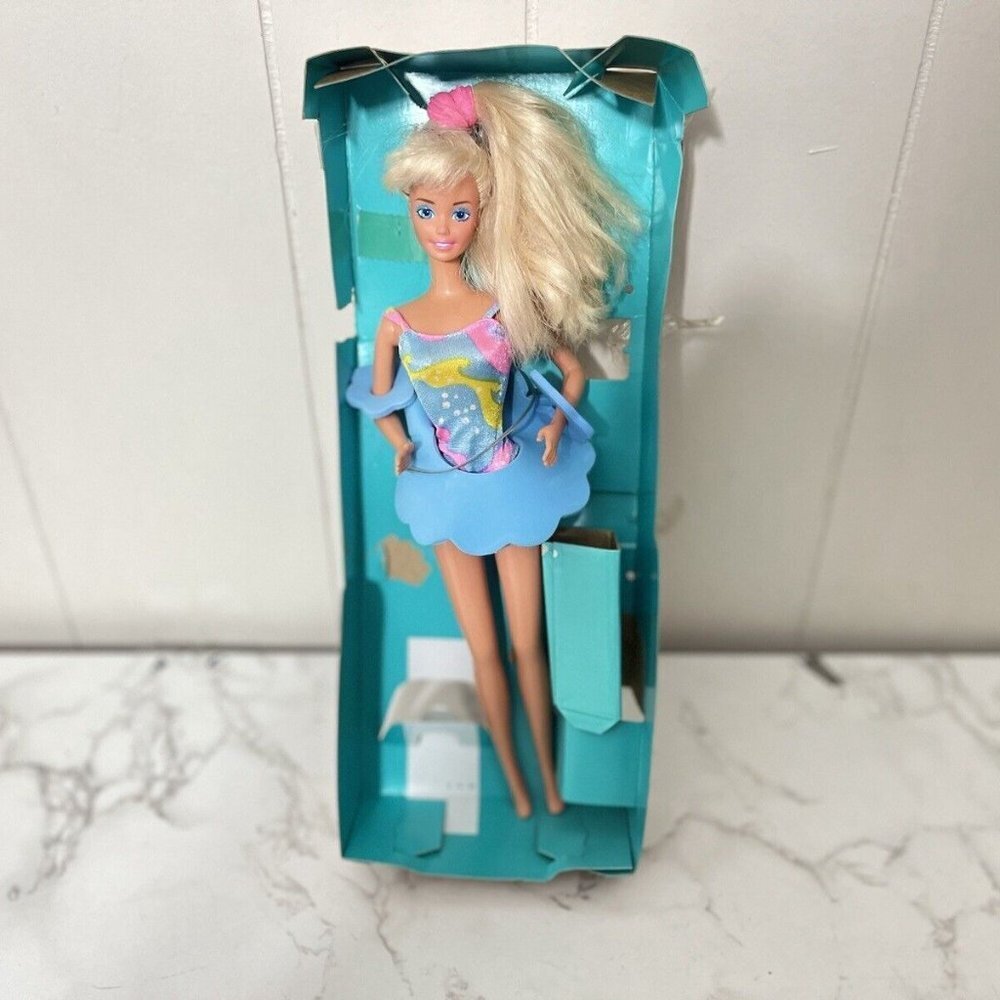 Vintage 1990 Barbie Bathtime Fun # 9601 Incomplete